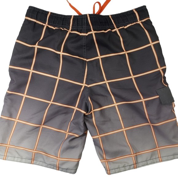 OP Medium (32-34) Long Shorts; Grey and Orange - Picture 1 of 9
